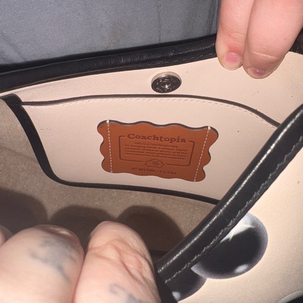 Coach Cherry Print Handbag - Picture 2 of 2
